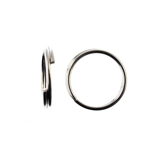 Must Have Findings Split Ring 10MM Silver 100pcs | The Pink Bead Shop Canada