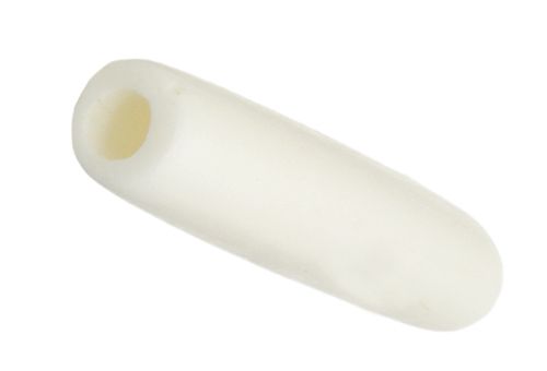 Natural Bone Hair Pipe Beads – Oval Ivory 1 Inch | The Pink Bead Shop Canada
