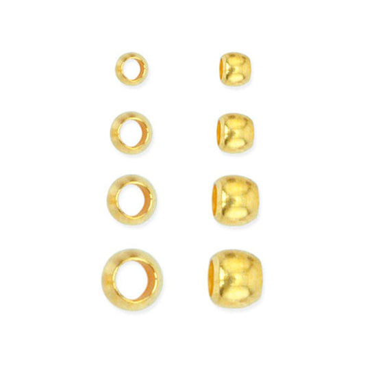 Beadalong Crimp Bead Variety Pack Gold