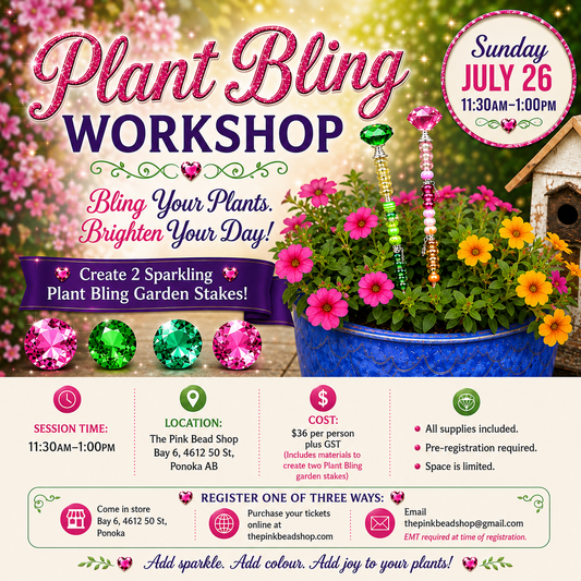 Plant Bling Workshop with Andrea 11:30-1