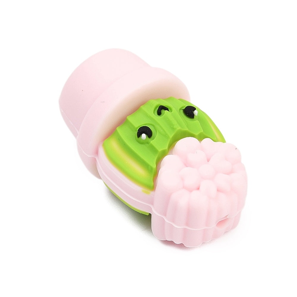 Cactus Focal Silicone Beads