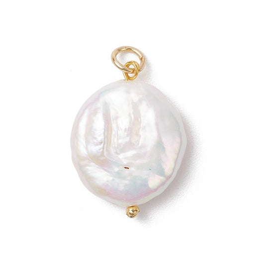 Natural Keshi Pearl Pendant