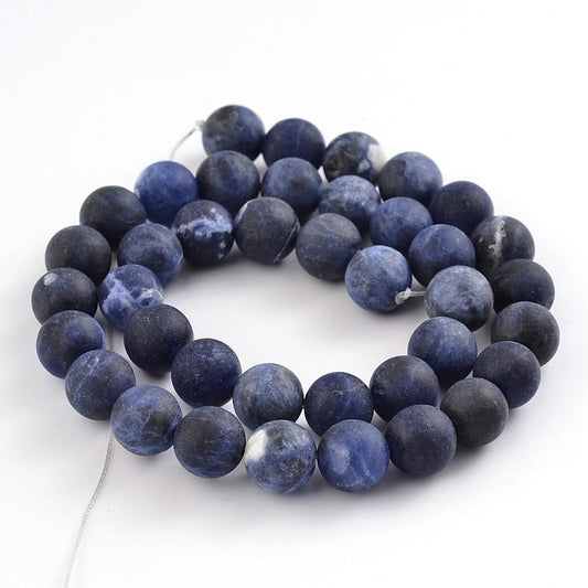 Sodalite Frosted 8mm