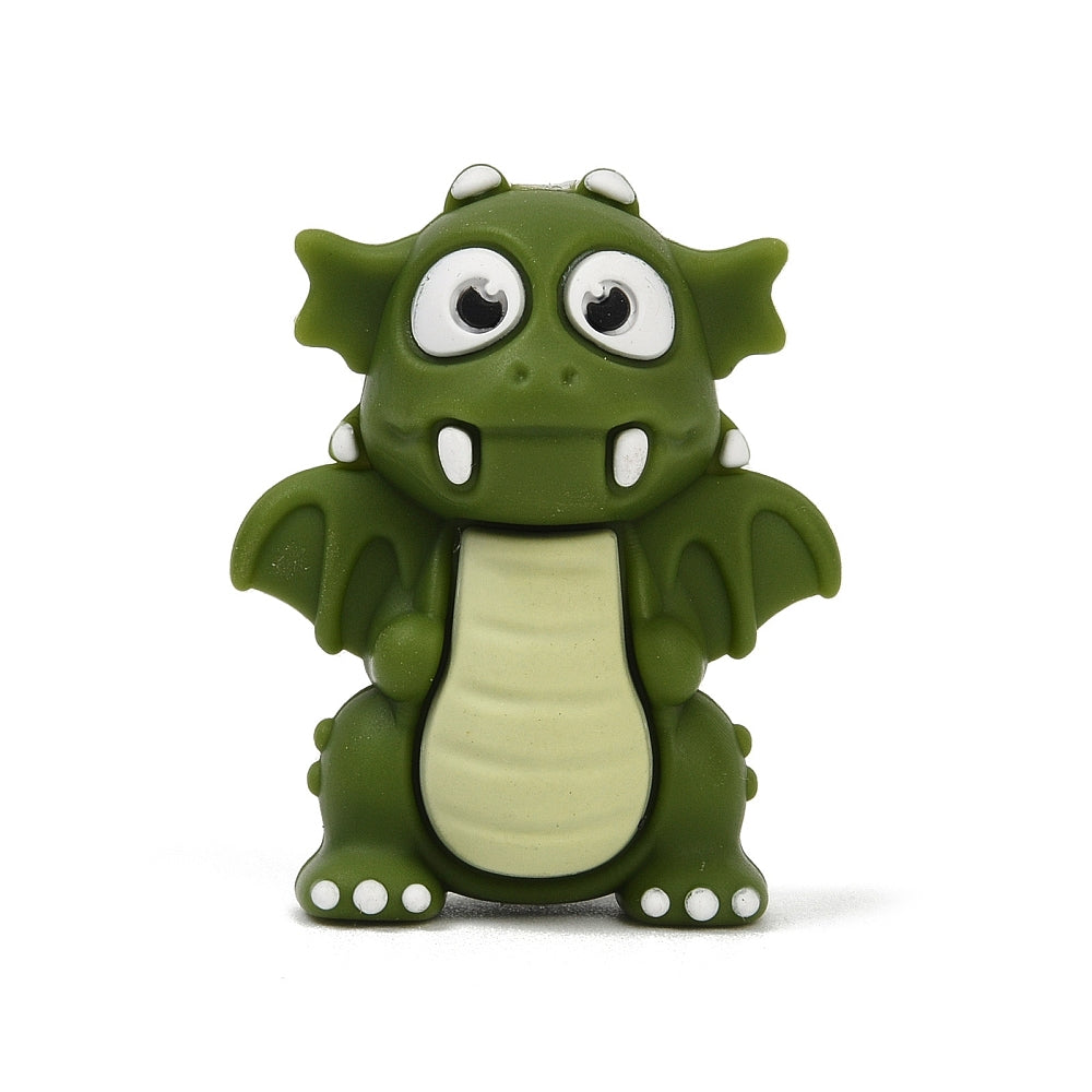 Dinosaur Silicone Focal Beads