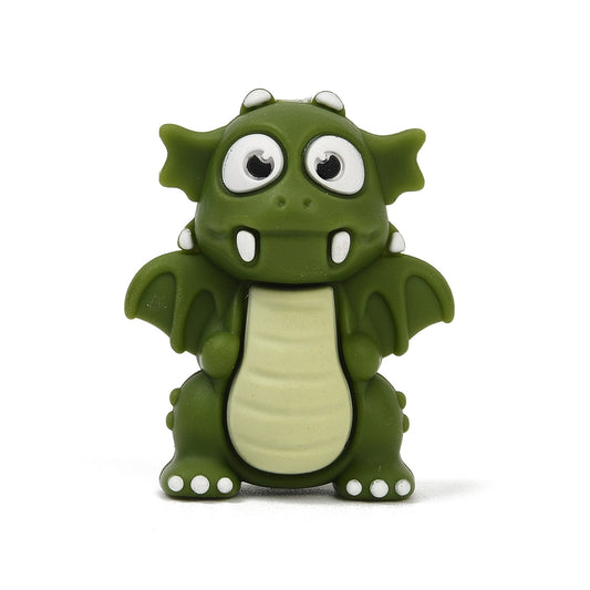 Dinosaur Silicone Focal Beads