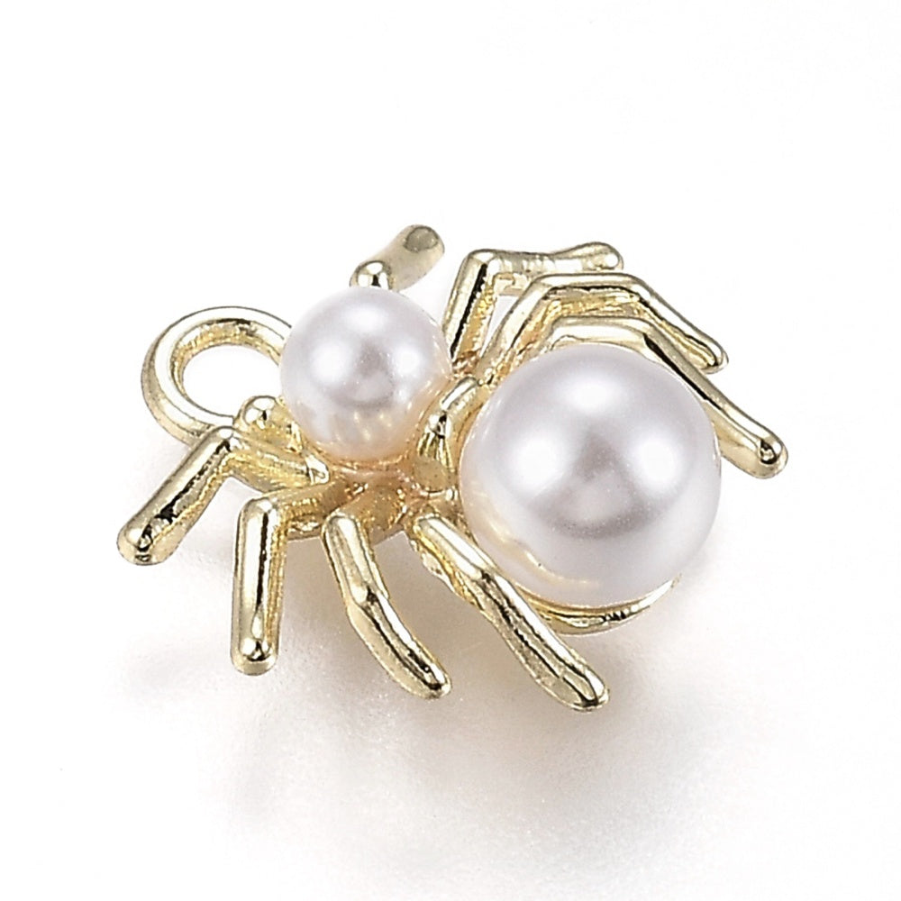 Alloy Spider Acrylic Pendants  2 Pack The Pink Bead Shop