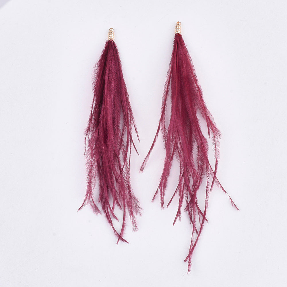 Feather Tassel Pendants 2 Pack