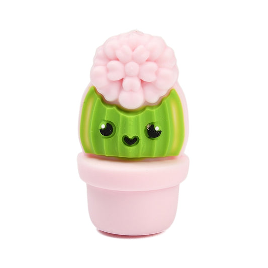 Cactus Focal Silicone Beads