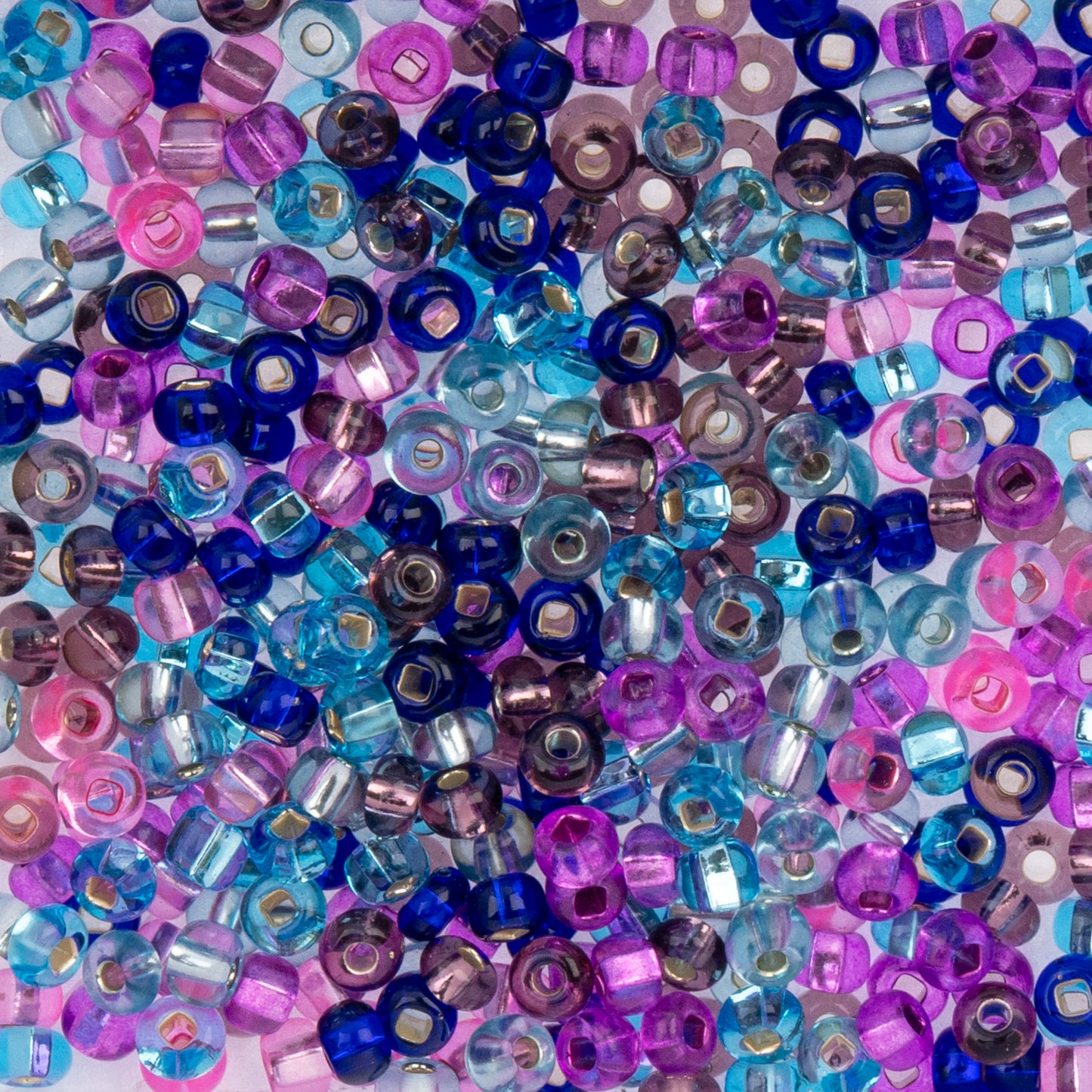 Czech Seed Beads 6/0 – Wild Orchid Mix – 22g Vial – Premium Glass Seed Beads for Jewelry Making & Beadwork The Pink Bead Shop