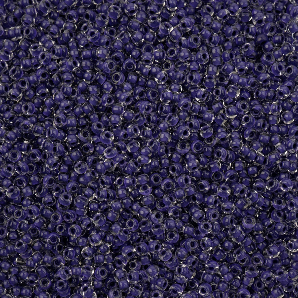 Czech Seed Beads 8/0 – Crystal Terra Intensive Purple (22g Vial) | The Pink Bead Shop Canada