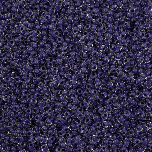Czech Seed Beads 8/0 – Crystal Terra Intensive Purple (22g Vial) | The Pink Bead Shop Canada