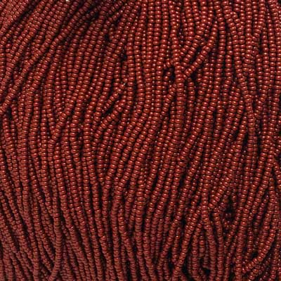 Czech Seed Bead 11/0 Opaque Light Brown Hank – Approx. 18g | The Pink Bead Shop Canada