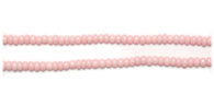 Czech Seed Bead 11/0 Light Pink SOLGEL Strung