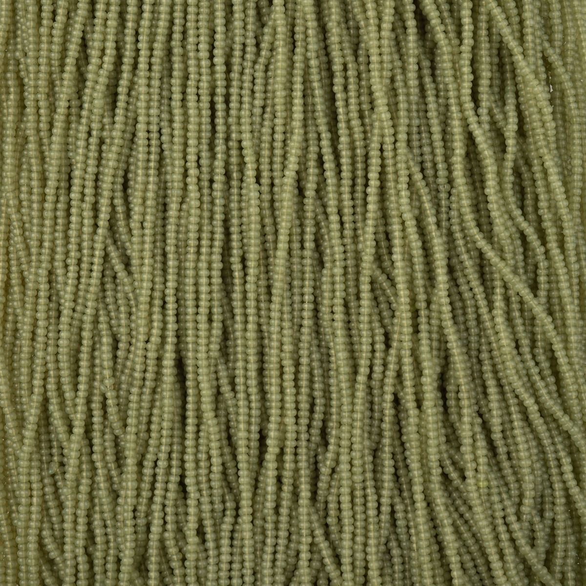 Czech Seed Beads Size 11/0 – Alabaster Avocado Solgel  Hank| The Pink Bead Shop Canada