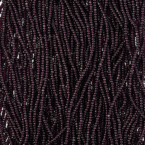 Czech Charlotte Cut Seed Beads 11/0 Transparent Dark Amethyst 20 Gram Hank | The Pink Bead Shop Canada