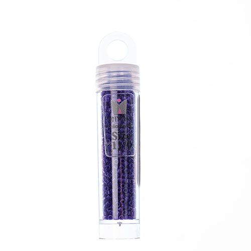 Miyuki Delica Size 11/0 Seed Beads – Opaque Cobalt Blue – 5.2g Vial | The Pink Bead Shop Canada