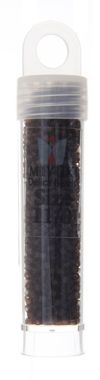 Miyuki Delica Size 11/0 Seed Beads – Dark Brown – 5.2g Vial | The Pink Bead Shop Canada
