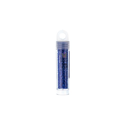Miyuki Delica Size 11/0 Seed Beads – Blue Cyan Opaque – 5.2g Vial | The Pink Bead Shop Canada