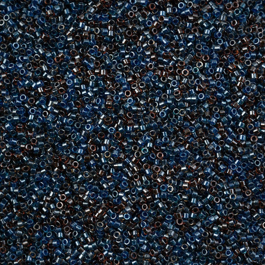 Miyuki Delica Size 11/0 Seed Beads – Sparkling Sapphire C/L Mix – 5.2g Vial | The Pink Bead Shop Canada