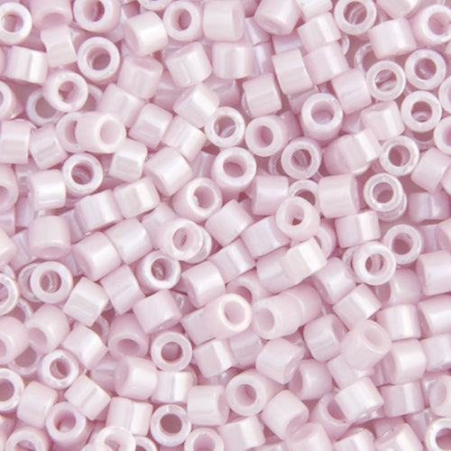 Miyuki Delica John Bead 11/0 5.2g Vial Pale Rose Opaque Ceylon 1534V