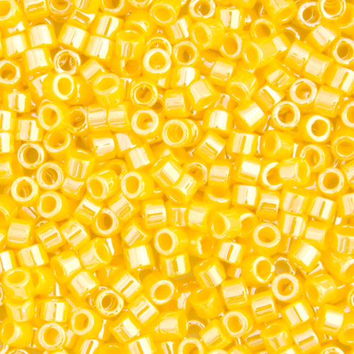 Miyuki Delica  John Bead 11/0 5.2g Vial Yellow Canary Opaque Luster 1562V