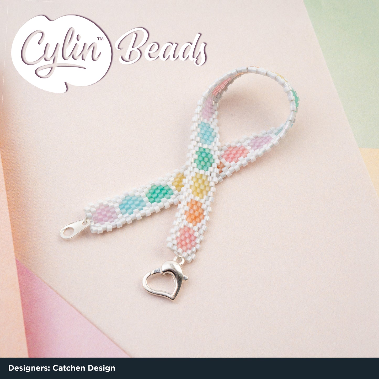 Cylin Bead 11/0 Matte Macaron AB White Seed Beads – 25g Bag | The Pink Bead Shop Canada