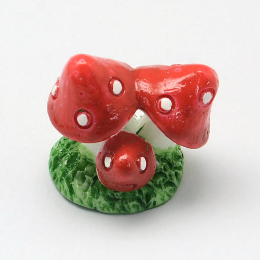 Mushroom Resin; Fairy Garden Supplies