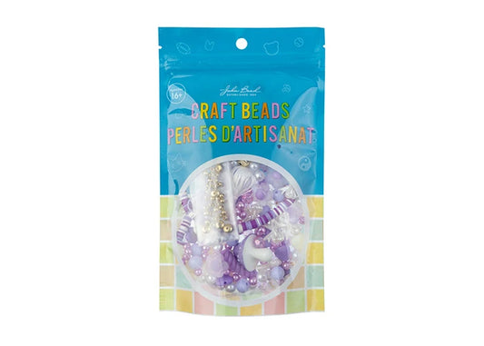 Craft Beads Bracelet Kit 70g Purple