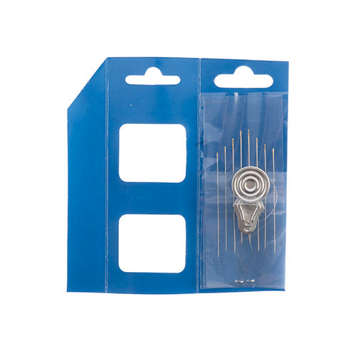 Gold Eye Beading Needles Size 10/12 with Threader (8pc Set) | The Pink Bead Shop Canada