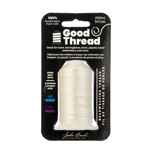 Good Thread 500m Spool Ivory Bonded