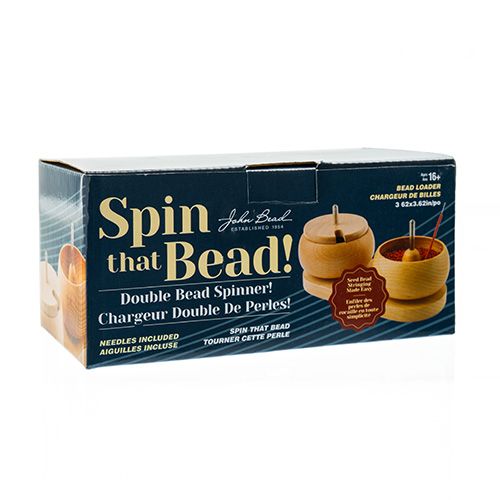 Spin That Bead Dual Loader Bead Spinner with 2 Needles | The Pink Bead Shop Canada