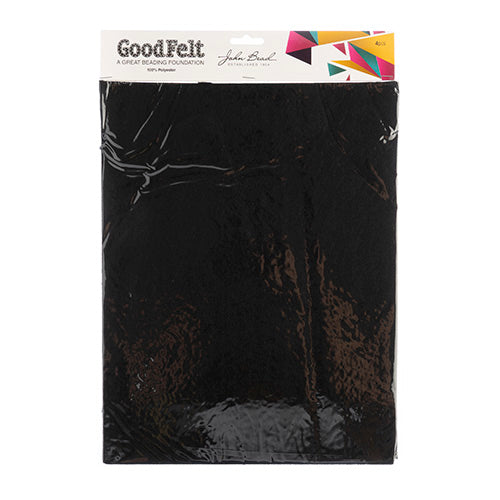 GoodFelt Beading Foundation 1.5MM 8.5x11in White (4pcs/pkg) | The Pink Bead Shop Canada