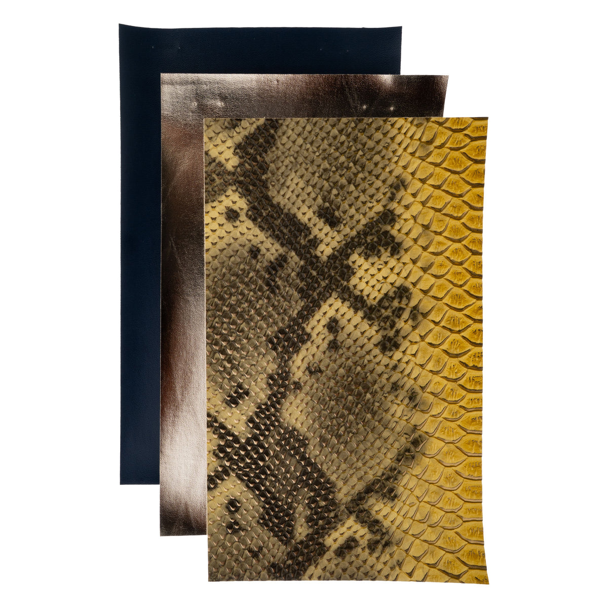 Animal Print Faux Leather Sheets – 5x8 Inch – 3 Pack | The Pink Bead Shop Canada