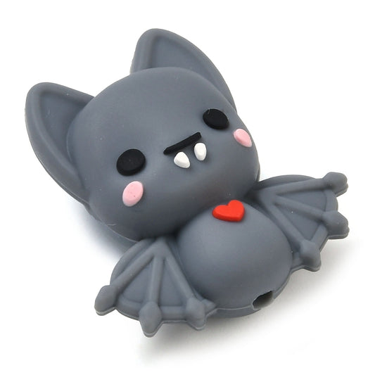Bat Silicone Focal Beads