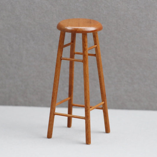 Doll's House Bar Stools, Mini Furniture Model Pieces, Fairy Garden Supplies
