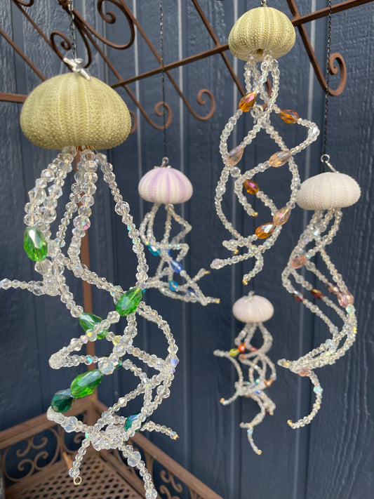 Jellyfish Jewels Suncatcher workshop with Andrea