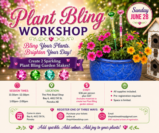 Plant Bling Workshop with Andrea 11:30-1