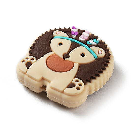 Hedgehog Silicone Bead