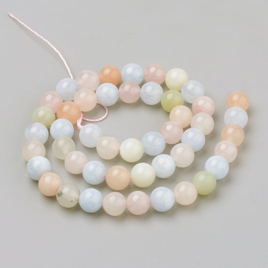 Morganite Natural Bead Strands Asst Sizes