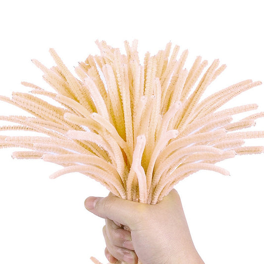 Peach Puff Pipe Cleaners | 100 Pack | The Pink Bead Shop Canada