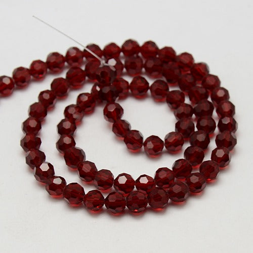 Faceted Glass Round Beads – Multicolour, 8mm (32 Facets) The Pink Bead Shop Candad