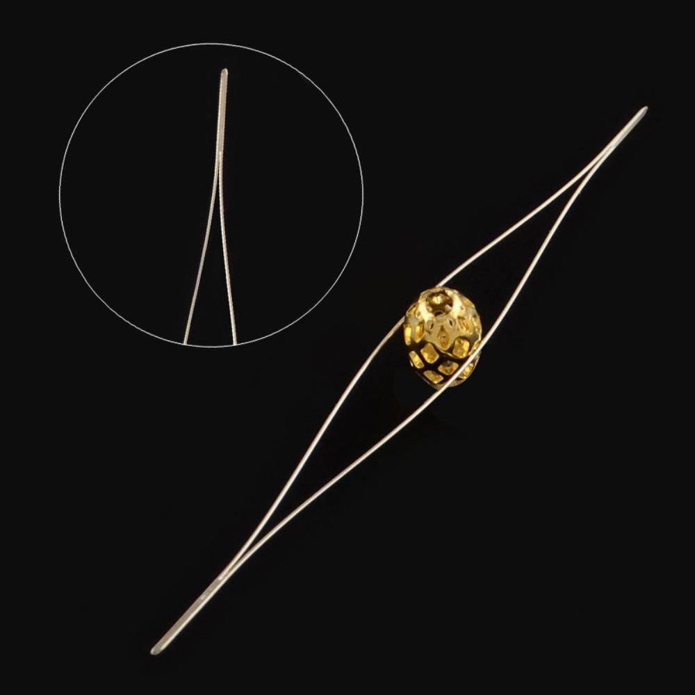 Big Eye Beading Needles – 45mm (Flexible Collapsible) | The Pink Bead Shop Canada
