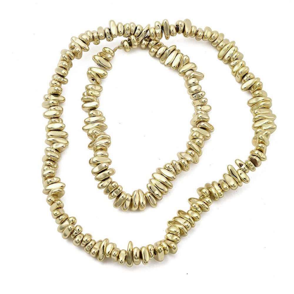 Hematite Electroplated  Beads – Mixed Color Round 6x5.5mm (Approx. 73pcs/Strand) The Pink Bead Shop