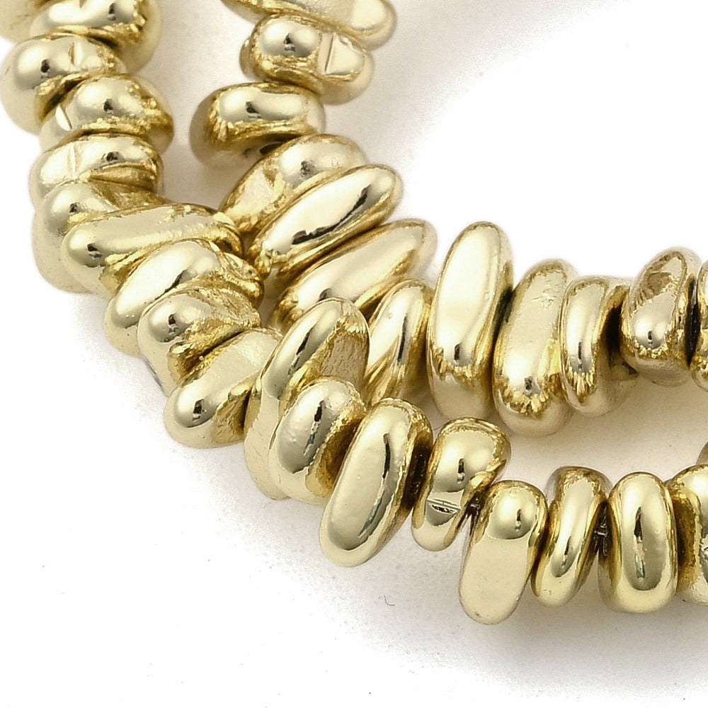 Hematite Electroplated  Beads – Mixed Color Round 6x5.5mm (Approx. 73pcs/Strand) The Pink Bead Shop