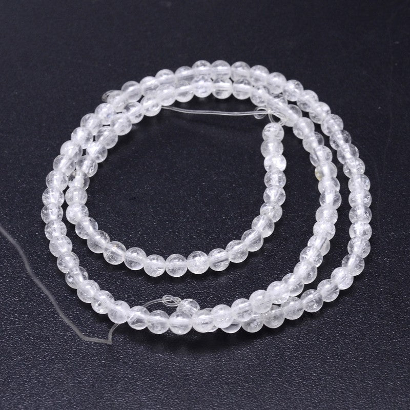 Clear Quartz Crystal Beads – Round 8mm The Pink Bead Shop