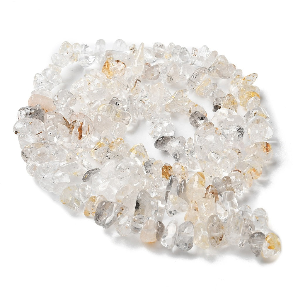 Herkimer Diamond Chip Beads – 5–8mm | The Pink Bead Shop Canada
