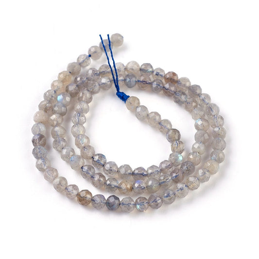Labradorite Faceted Beads 4mm | The Pink Bead Shop Canada
