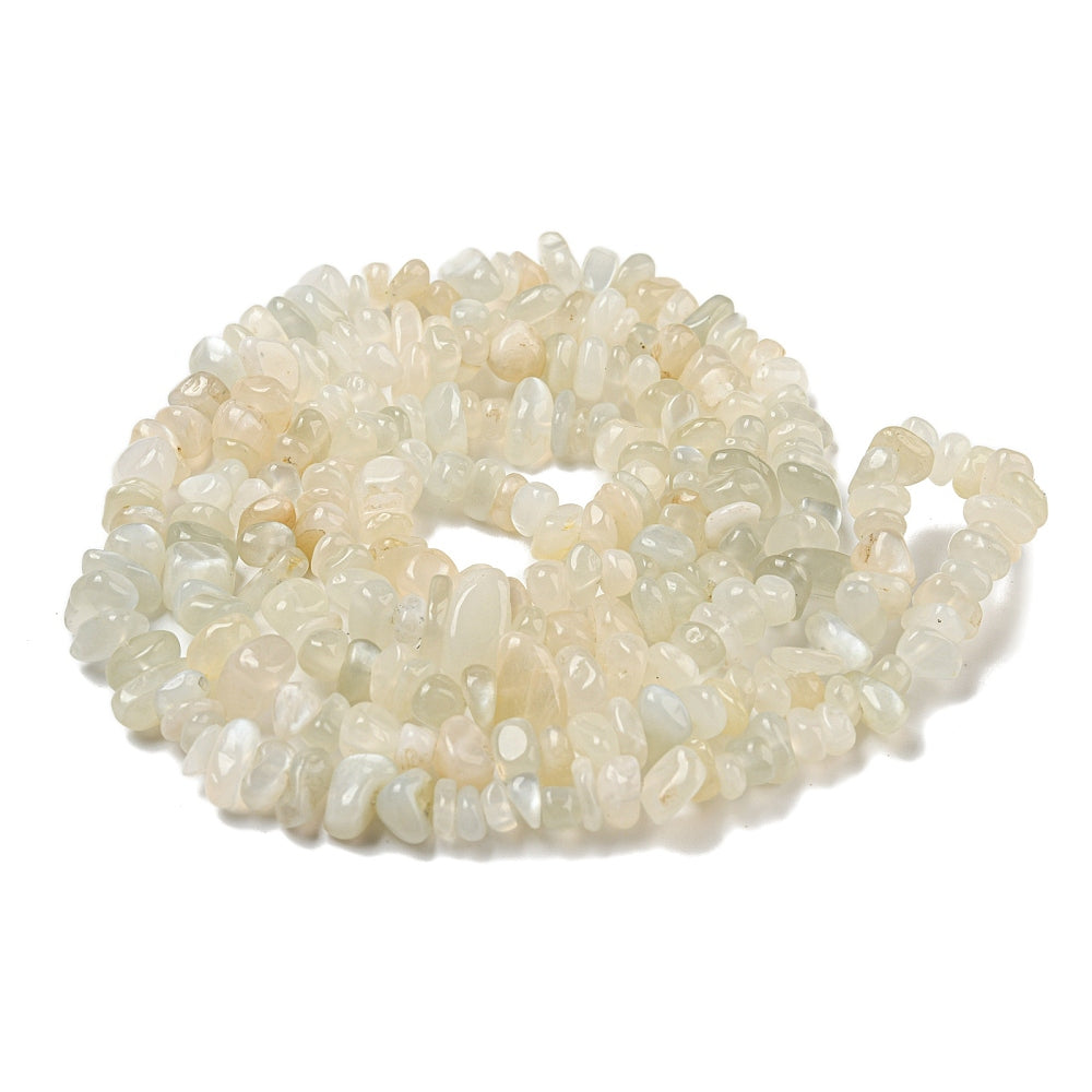 White Moonstone Chip Beads 5–8mm | The Pink Bead Shop Canada