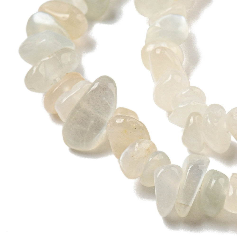 White Moonstone Chip Beads 5–8mm | The Pink Bead Shop Canada