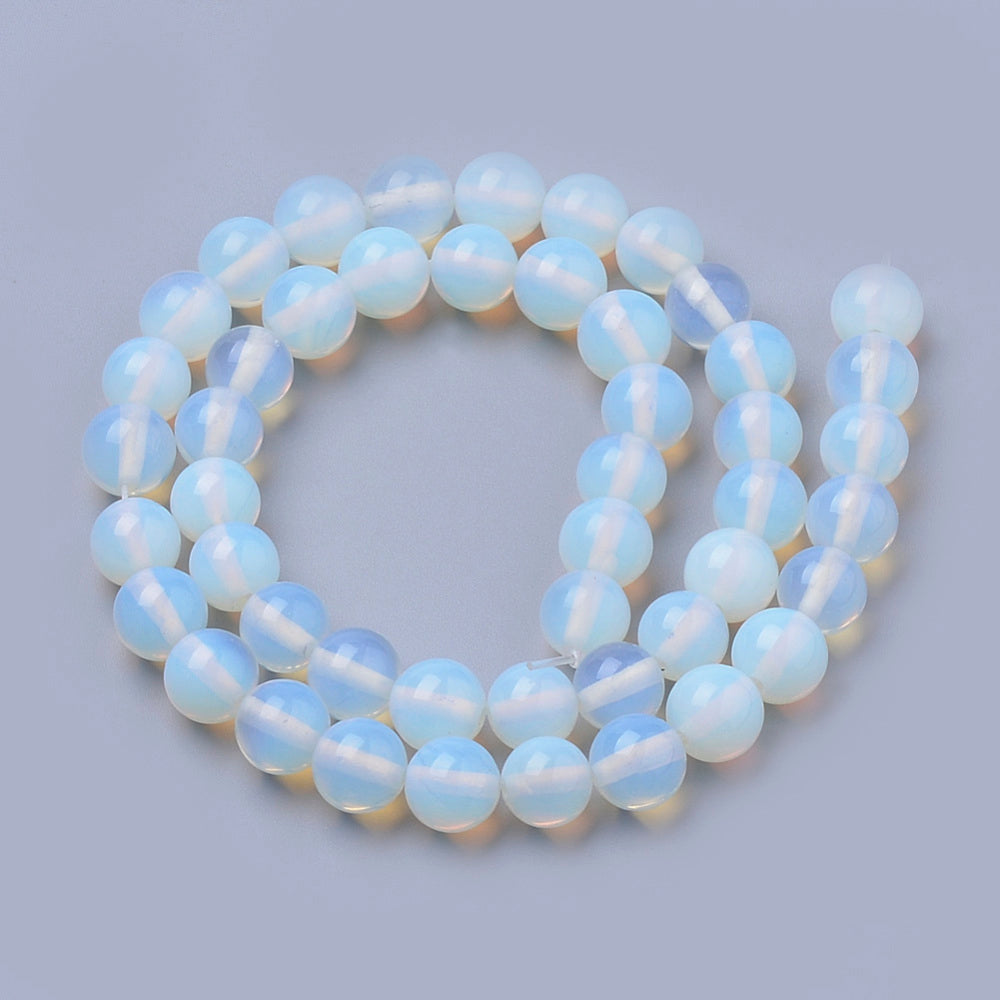Opalite Round Beads – 4mm, 6mm, 8mm & 10mm | The Pink Bead Shop Canada